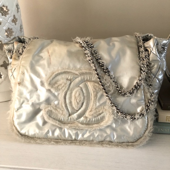 Chanel 2010 Collection Arctic Polar Ice Accordion Flap Bag - Picture 15 of 16